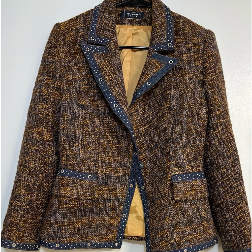 Terry Paris Tweed Blazer